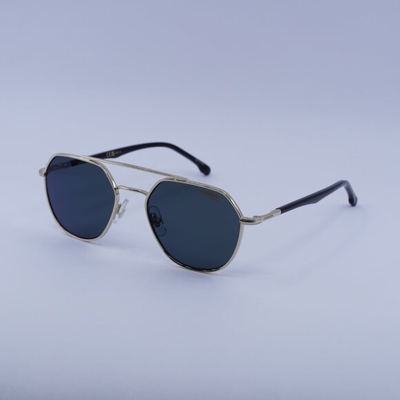 CARRERA 303/S 0J5G Q3 Sunglasses Gold Aviator Frame, Green Polarized Lenses - Picture 6 of 11